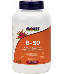 Complexe B-50 de NOW Foods