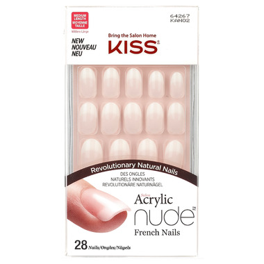 Amazon.com : Kiss Products 28 Kiss Acrylic Nude French 