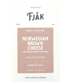Fjak Norwegian Brown Cheese Milk Chocolate 45%