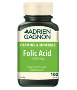 Adrien Gagnon Folic Acid 1,000mcg