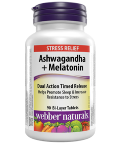 Webber Naturals Ashwagandha + Melatonin
