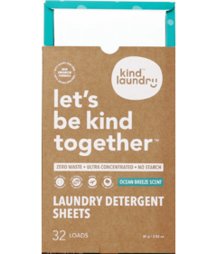 Kind Laundry Detergent Sheets Ocean Breeze