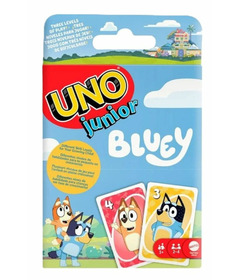 Mattel UNO Junior Bluey