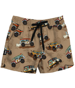 Headster Kids Boardshort All Terrain Fun Beige Sand