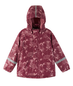 reima Koski Rain Jacket Jam Red