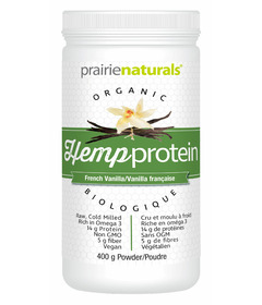 Prairie Naturals Organic Raw Canadian Hemp Protein French Vanilla