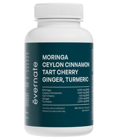 Evernate Metabolic Support Moringa, Ceylon Cinnamon & Turmeric