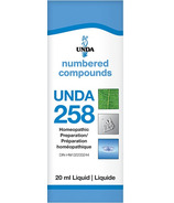 UNDA Numbered Compounds UNDA 258 Préparation Homéopathique 