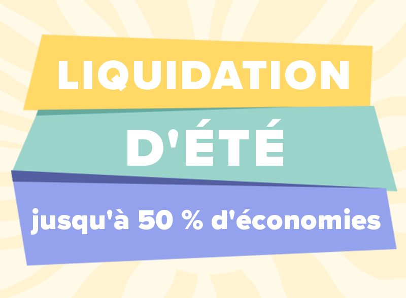 LIQUIDATION! d't ?conomisez jusqu'? 50 %