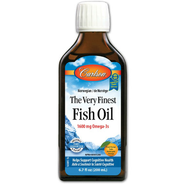 Carlson The Very Finest Fish Oil Orange Small Carlson The Very Finest Fish Oil Orange Small