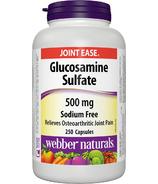 Webber Naturals Glucosamine Sulfate Capsules