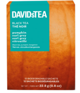 Thé Earl Grey à la citrouille de DAVIDsTEA 