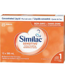 Similac Sensitive Concentrated Lactose-Free Liquid Formula