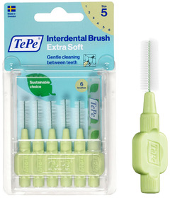 TePe Interdental Brush Extra Soft Green 0.8mm