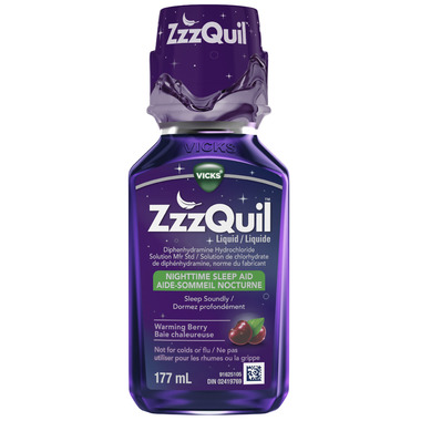 Buy ZzzQuil Liquid Nighttime Sleep-Aid Cherry at Well.ca | Free ...