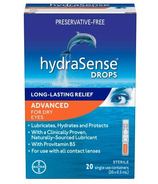 hydraSense Advanced Eye Drops Vials Preservative Free With Provitamin B5