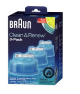 Cartouche de rechange de rasage Braun Clean & Renew