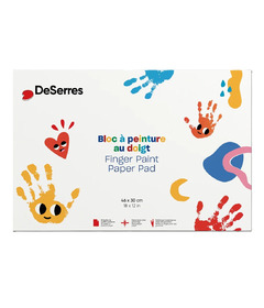 DeSerres Finger Paint Paper Pad