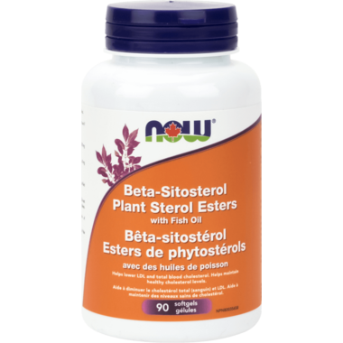 Buy NOW Foods Beta-Sitosterol Plant Sterol Esters with Fish Oil at Well ...