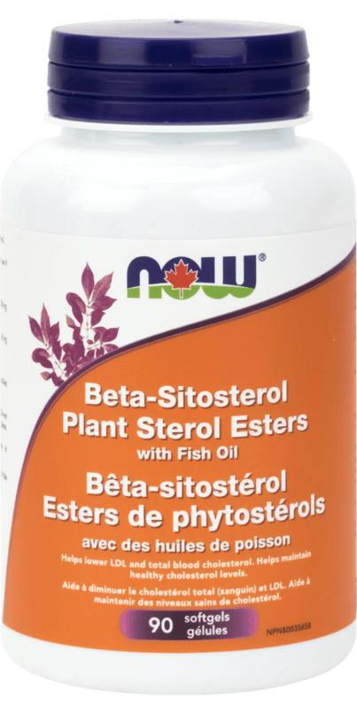 Buy NOW Foods Beta-Sitosterol Plant Sterol Esters with Fish Oil at Well ...