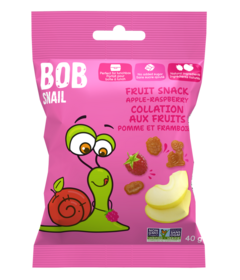 Bob Snail Fruit Snack Apple Raspberry