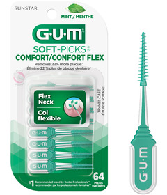 GUM Soft-Picks Comfort Flex Mint Dental Picks
