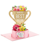 Hallmark Pop Up Mother's Day Card Displayable Trophy