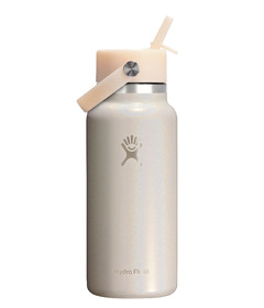 Hydro Flask Wide Mouth with Flex Straw Cap Glimmer Cream