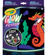 Crayola Glow Fusion Créatures des mers profondes