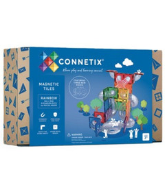 Connetix Tiles Ball Run Expansion Pack Rainbow