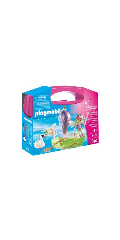 playmobil fairy boat carry case