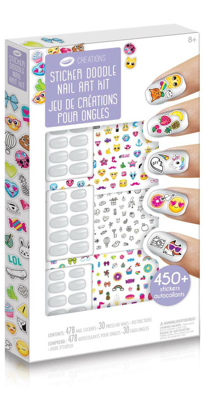 Buy Crayola Creations Sticker Doodle Nail Art Kit At Well.ca 