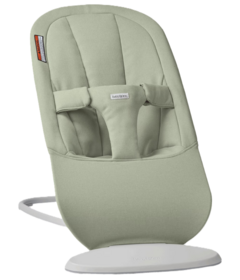 BabyBjorn Bouncer Begin Woven Light Green