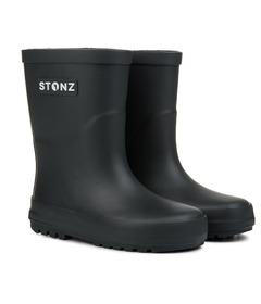 Stonz Waterproof Rain Boots Black