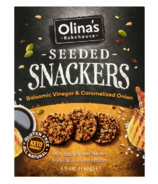 Olina's Bakehouse Seeded Snackers Balsamic Vinegar & Caramelized Onions