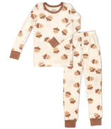 Silkberry Baby Bamboo Long Sleeve Pajama Set Acorn Pals