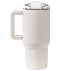 HydroJug Traveler Coffee Mug Linen