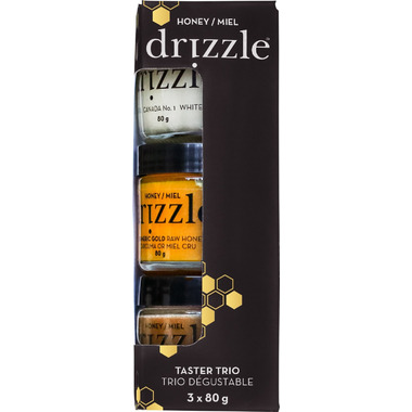 Drizzle Mini Honey Taster Trio Drizzle Mini Honey Taster Trio