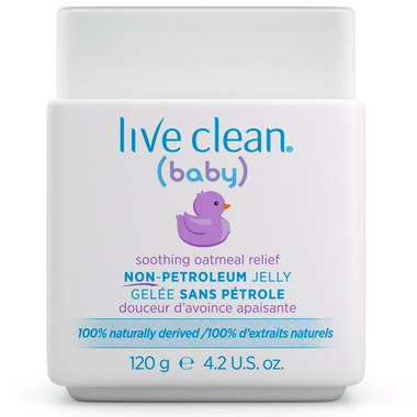 Live Clean Baby Soothing Oatmeal Relief Non-Petroleum Jelly Live Clean Baby Soothing Oatmeal Relief Non-Petroleum Jelly