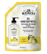 Pochette de recharge de savon liquide pour les mains J.R Watkin's Lemon