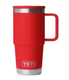 YETI Rambler Travel Straw Mug Rescue Red