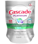 Pacs de détergent pour lave-vaisselle Cascade Platinum