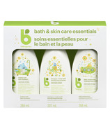 babyganics Trousse d’articles essentiels pour le bain et les soins de la peau à la camomille et la verveine