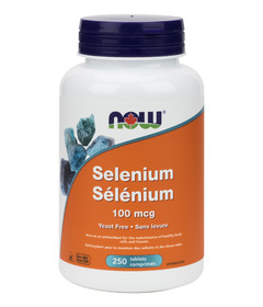 NOW Foods Selenium 100 mcg Yeast Free