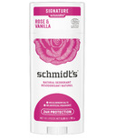 Déodorant naturel sans aluminium Schmidt's, Rose + Vanille 
