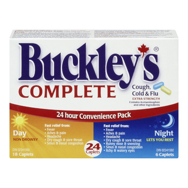 Buckley\'s Complete Extra Strength Day + Night Pack Buckley\'s Complete Extra Strength Day + Night Pack