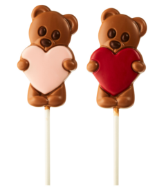 ICKX Milk Chocolate Teddybear Lollipops