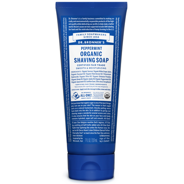 Dr. Bronner\'s Organic Shaving Soap Peppermint Dr. Bronner\'s Organic Shaving Soap Peppermint