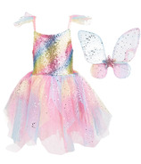 Great Pretenders Rainbow Fairy Dress & Wings 