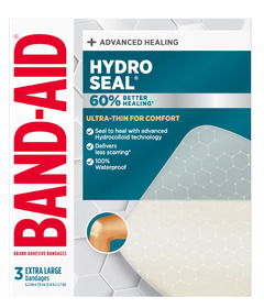 Band-Aid Hydro Seal Ultra-Thin Hydrocolloid Bandages Extra Large 
